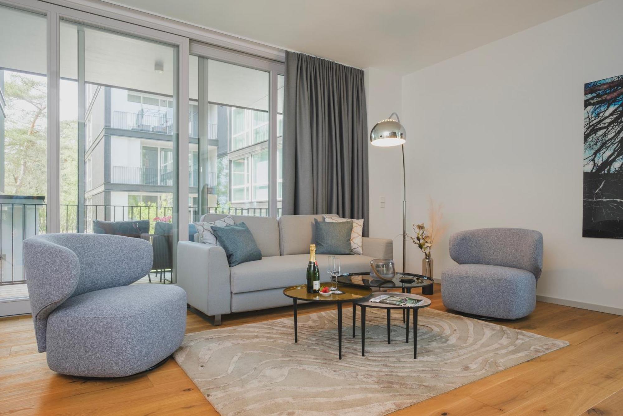 Marina Apartment Seeflair Saarow Mit Pool & Sauna Бад Заров Екстериор снимка